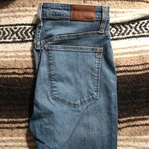 Distressed Madewell Jeans